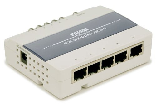 I-O DATA マグネット付き5ポートスイッチングハブ ETX-SH5 I-O DATA マグネット付き5ポートスイッチングハブ ETX-SH5