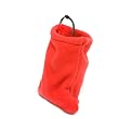 Red Fleece Two Pocket Dice Bag
