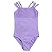 Arshiner Girls Camisole Ballet Lace Leotards Dance Purple Size