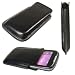 Classic Leder-Etui H�lle Samsung GT-S5560 schwarz