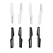 KKmoon 4 Pairs Original JJRC H8C Quadcopter Part CW/CCW Blades Propeller H8C-03/H8C-04
