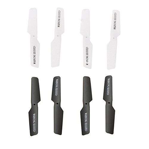 KKmoon 4 Pairs Original JJRC H8C Quadcopter Part CW/CCW Blades Propeller H8C-03/H8C-04