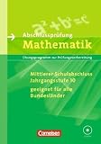 Eigenschaften Cornelsen  / Abschlussprüfung Mathematik - 10. Klasse Mittler