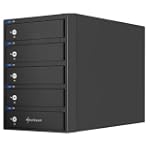 Sharkoon 5-BAY RAID Box, 15 TB, SATA,...