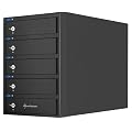 Sharkoon 5-Bay Raid-Geh�use 8,9 cm (3,5 Zoll) USB 3.0/eSATA