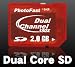 PhotoFast DualCore SD 2GB 150倍速1年保証・日本語ブリスターパッケージ PF-DDRSD2GB