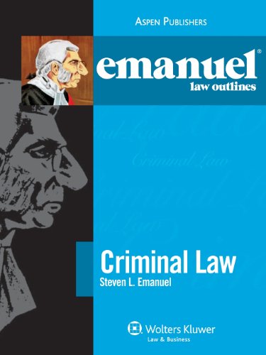 emanuel law outlines criminal law