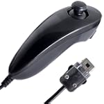 Black Nunchuck Nunchuk Game Controlle...