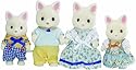 Sylvanian Families Silk Cat Family