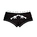 Rothco Women's Crossed Rifles Booty Shorts, Black, XX-Large