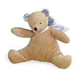 North American Bear Company Satin Ears Bear Musical, Ivory