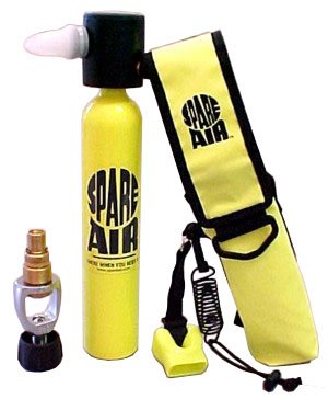 Spare Air 1.7 and/or 3-0 Cu Ft Submersible Emergency Air Supply Package Set Scuba Dive Diving Diver Tank Tanks Cylinder Cylinders Back Up Air Reviews