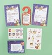 Letter to Santa Pack inc Thank You Letters, Door hanger Novelty Stamps, Stickers