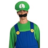 スーパーマリオブラザーズ　ルイージ　Deluxe　帽子　グッズ