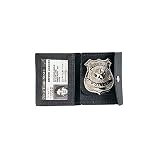 Leather Police I.D. & Badge Holder