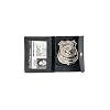 Leather Police I.D. & Badge Holder