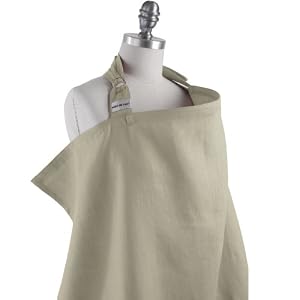 Simple by Bebe Au Lait Organic Nursing Cover, Willow