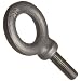 Jergens 18563 Shoulder Eye Bolt with Mill Finish, C-1030 Forged Steel, M10 x 1.5 mm Thread, 1628 lbs Capacity