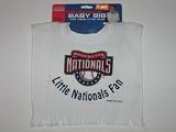 WASHINGTON NATIONALS Team Logo Terry Velour Pullover BABY BIB