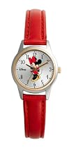 Disney Women's Minnie Mouse Watch and Ornament Gift Set MC2220