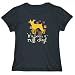 T-Shirt Womens Black " Toy Fox Terrier it&Acirc;&acute;s been a ruff day! " Dogs