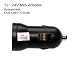 Electronics : Miniature USB Car Charger Adaptor for iPhone 4 3 GS iPod, other Mobile Phone, Navigation Systems, Smartphone, HTC, LG, Samsung, Palm, Navigon, Garmin, TomTom, Sony-Ericsson 12- 24 Volt, 1000mAh- black