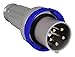 LAPP USA - 477318FX - Plug Connector, 3P+E, 100A/250V, Blue