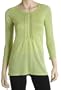 3/4 SLEEVE PULLOVER SWEATER WHITE, M