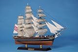 Cutty Sark 20 Tall Model Ship - Already Built Not a Kit - Wooden Tall Sailing Ship Replica Scale Ship Model Boat Home Nautical Beach Wall Décor or Gift - Sold Fully Assembled