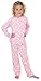 Pink Paisley Cotton Pajamas for Big Girls