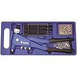 Astro 1443 4 Piece Hand Rivet Nut Kit SAE 3pc Metric with Rivet Nut Assortment