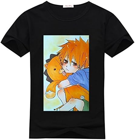 Skullflowers Mens T-Shirt Bleach Fanart Ichigo Kon Large Black