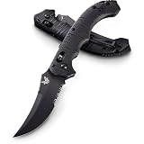 Benchmade 8600SBK Bedlam AutoAxis Serrated Knife