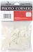 Photo Corners 240/Pkg - White