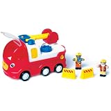 Enlarge toy image: WOW Toys Ernie Fire Engine Friction Powered Fire Truck Set - toddler baby activity product