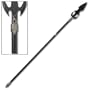 6 ft Black Dragon Spear Pole Arm Weapon