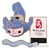 Beijing Olympics Diving Pin - Beibei