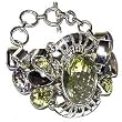 Link Charm Bracelet Sterling Silver 7 inches (brclt200)