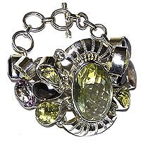 Link Charm Bracelet Sterling Silver 7 inches (brclt200)