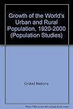 Growth of the world's urban and rural population, 1920-2000
