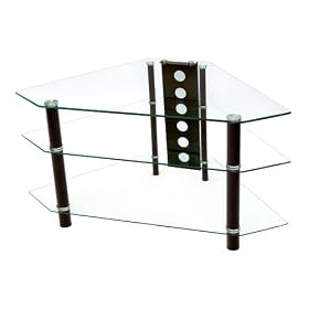 Walker Edison Bermuda 44-Inch Corner TV Stand