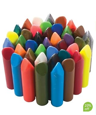 36 Chubby Crayons