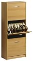 SB-Design - Penny 3 - 405-003 - Meuble à chaussures - 50,5 x 124 x 25,5 cm - Hêtre (Import Grande Bretagne)