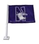 Northwestern Wildcats Car Flag