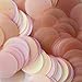 20mm Round Sequin Paillettes ~ Pink Frost Rainbow ~ Loose Sequins for Embroidery, Bridal, Applique,