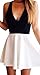 Uncinba Women's Summer V Neck Sexy Summer Skater Dress