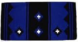 Mayatex Saddle Blanket - Apache - Black and Royal Blue