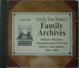 Military Records: Massachusetts Civil War Soldiers and Sailors, 1861-1865 CD#134