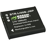 Wasabi Power Battery for Pentax D-LI92 and Ricoh Pentax Optio I-10, RZ10, RZ18, WG-1, WG-1 GPS, WG-2, WG-2 GPS, WG-3, WG-3 GPS, WG-4, WG-4 GPS, WG-10, X70