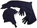 N'Ice Caps Boys Sherpa Lined Micro Fleece Hat/Scarf/Glove 3PC Set